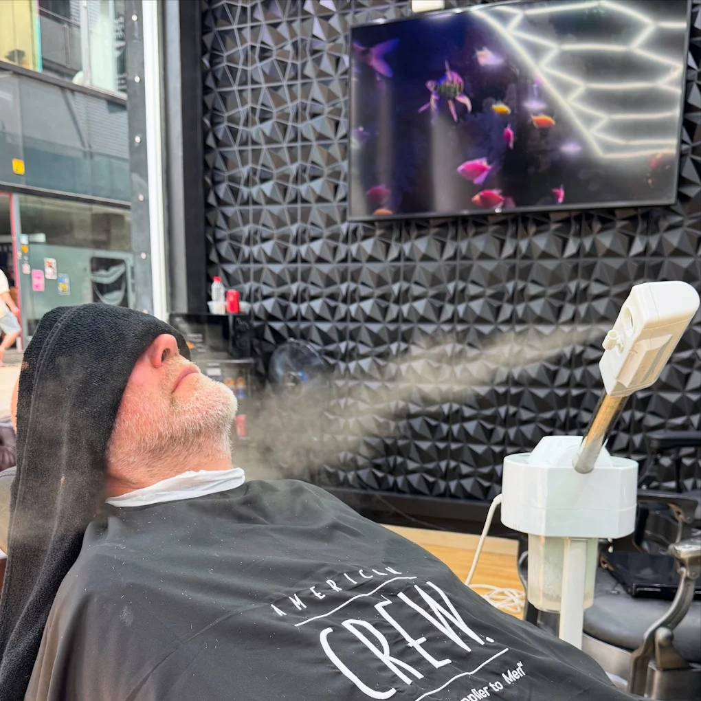 Ritual de barba con vapor